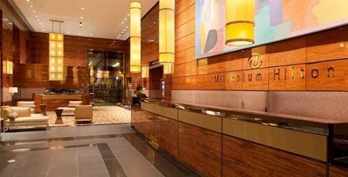 Millenium Hilton lobby